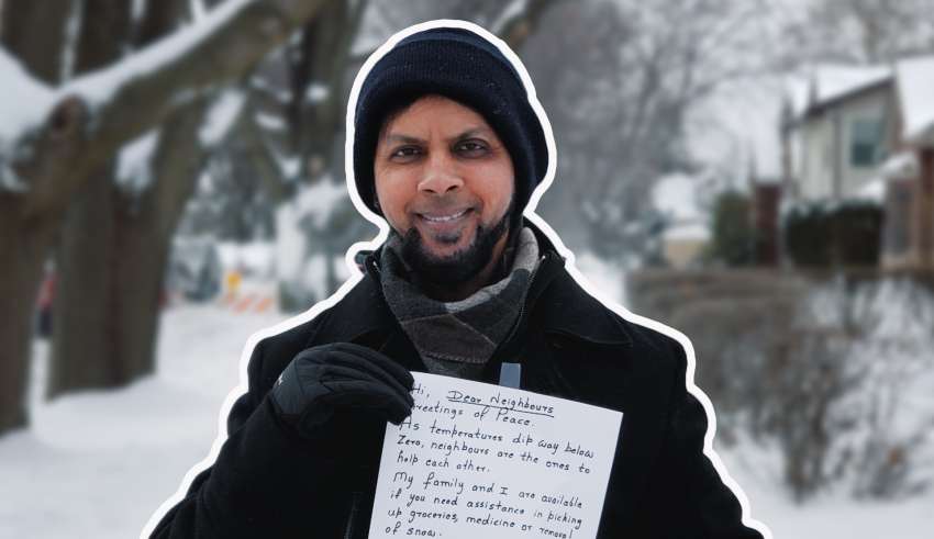 Una Familia Musulmana se Convierte en una Inspiración Nacional al Cuidar a los Vecinos en un Invierno Extremadamente Frío